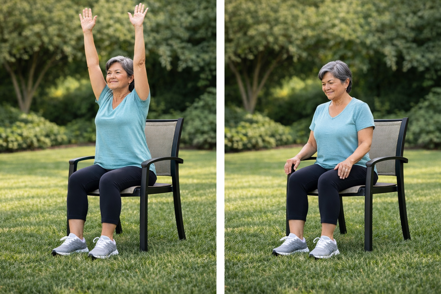 Seated Arm Raises