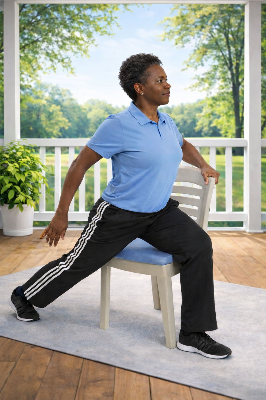 Warrior I Hip Flexor Stretch